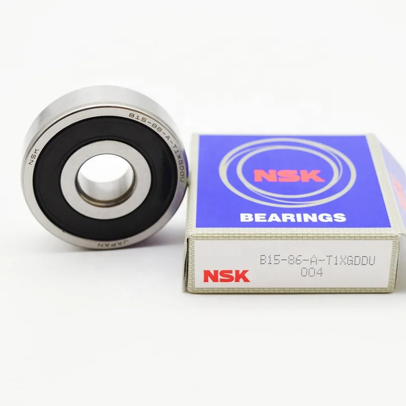 NSK B15-86 ディープグルーブボールベアリング 15*47*14 スチール製ケージ