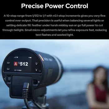 Godox AD300proII Outdoor High-Speed TTL Pocket Flash Light for Photography Accessories detail image