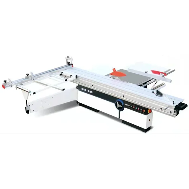 MS6132D CNC Woodworking Panel Saw Electric Lifting CNC Screen Display High Efficiency Woodworking Saw