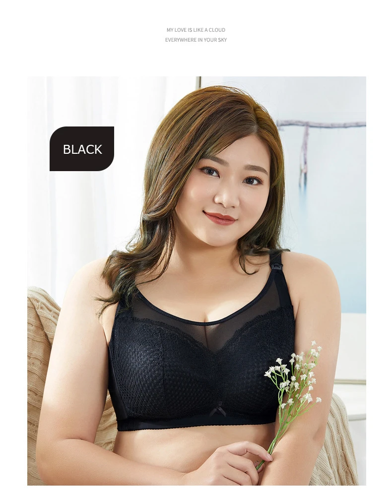 Wholesale Xl6xl 38 40 42 44 46 Boobs Size Defg Big Cup Wireless