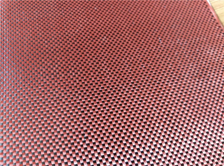 Carbon Blue Kevlar Aramid Hybrid Fabric Cloth-IM-AR-1
