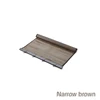 Version étroite marron135*60