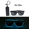 Gafas azul celeste