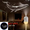 Blanc -1 diapositive Baleine