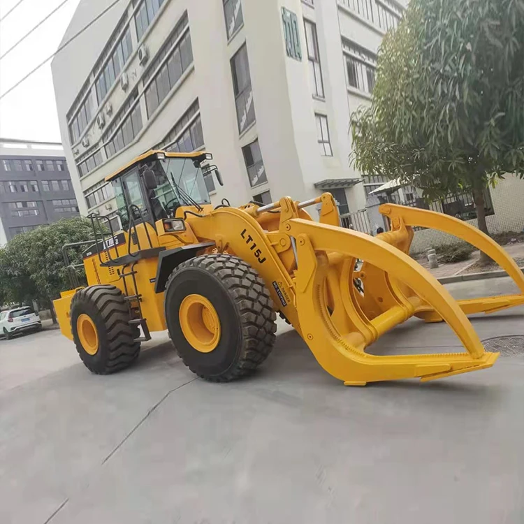 LTMG Forest Logging diesel Engine Wood Loader 12 Ton 15 Ton Timber Loader Log Grapple Loader for Sale