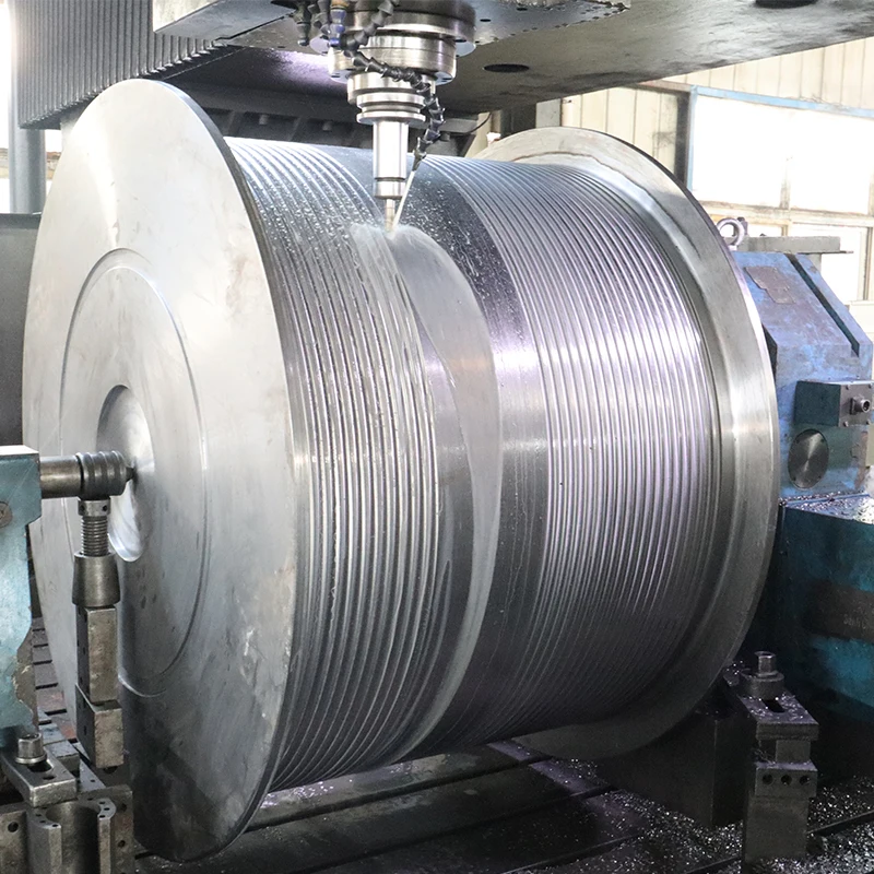 Yogie Custom Crane Cable Heavy Duty Forging Steel Large Wire Rope Drum ...