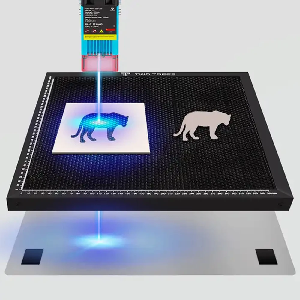 TWOTREES レーザー彫刻用ハニカム作業台 300mm-500mm 新品