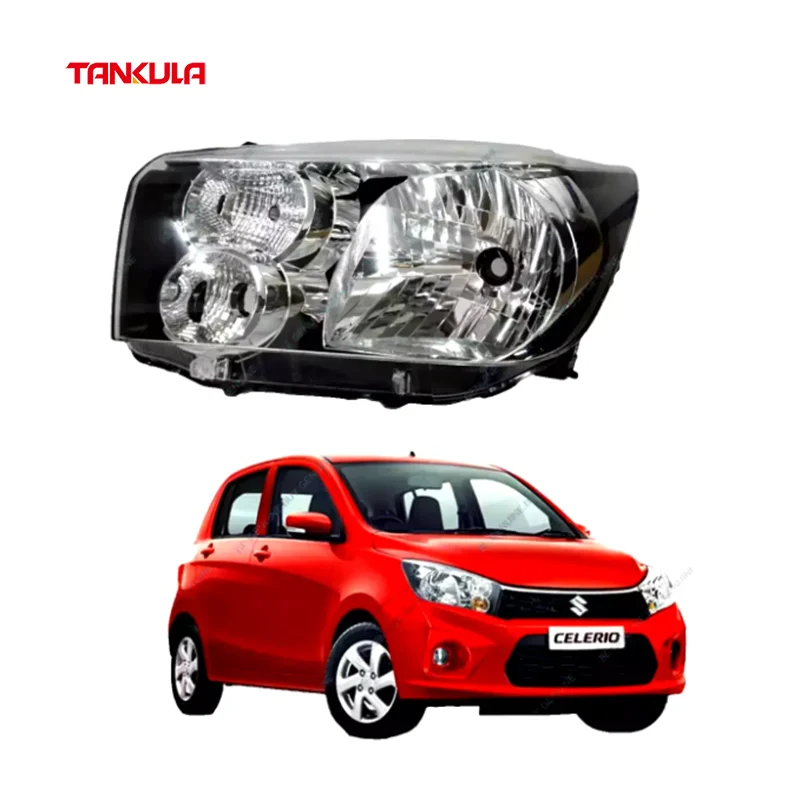 Auto Lighting System Car Front Head Light Auto Halogen Headlight Headlamp for Suzuki Celerio 2013-2020
