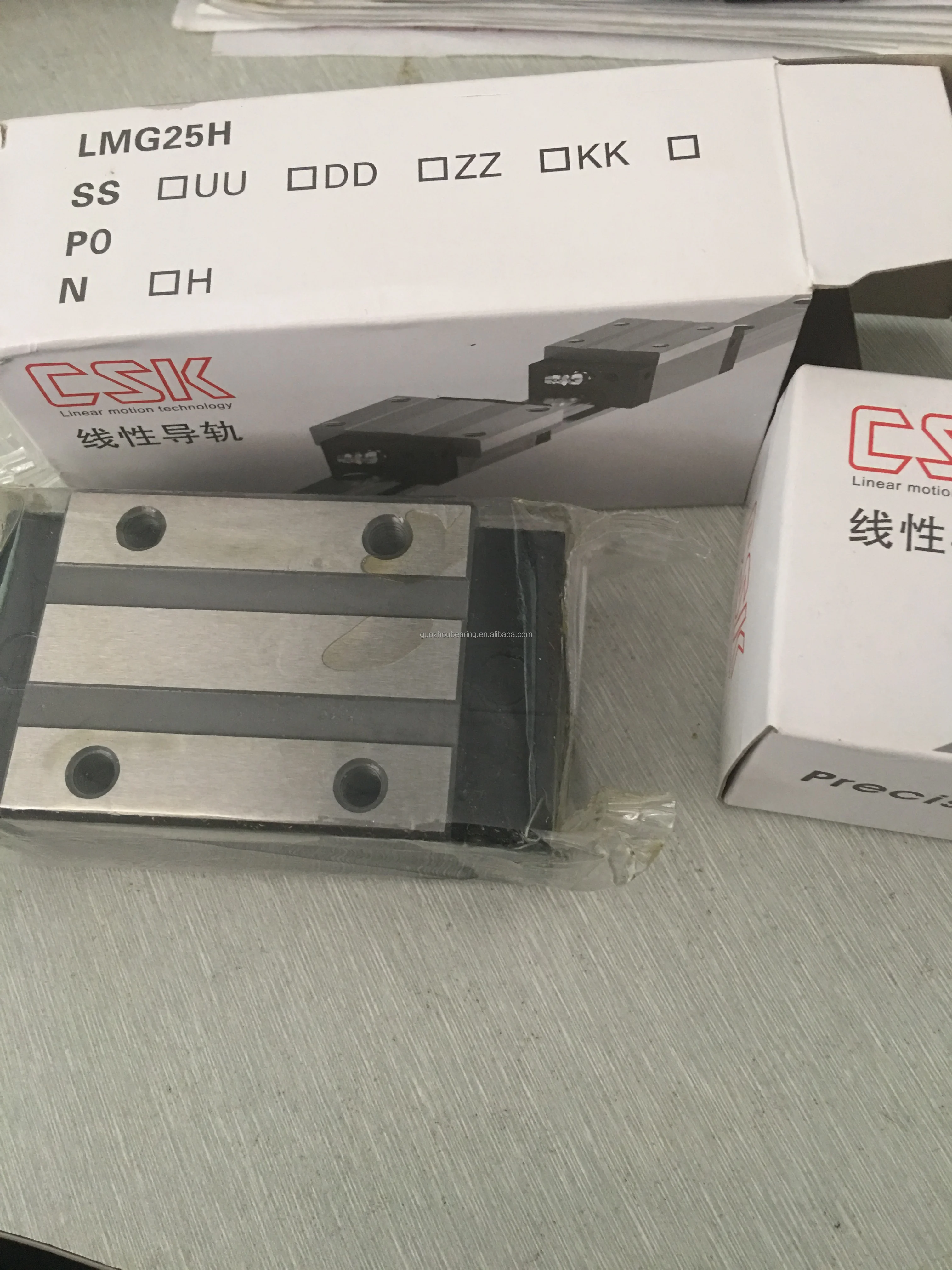 CSK Linear Block LMG25H Linear Guide Rail CNC