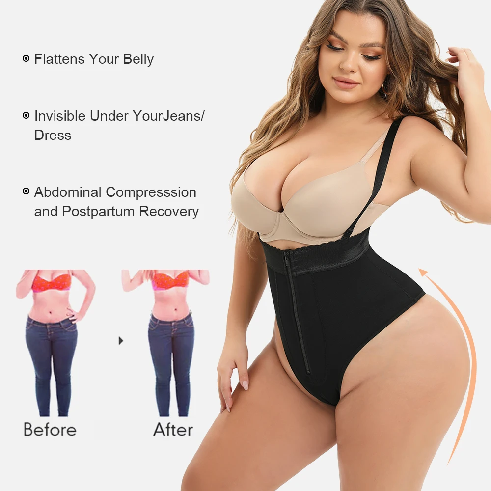 Ksq Wholesale Plus Size Women Tummy Control Body Shaper Nylon High