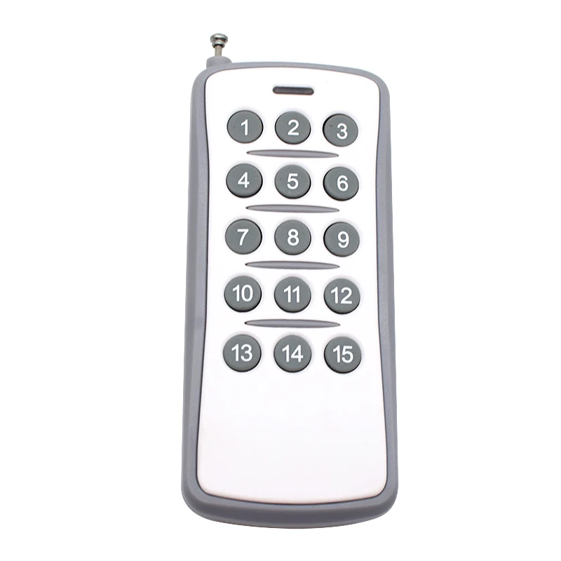 433 MH 1527 EV1527 433mhz Learning Code Remote Controller 15CH RF Wireless Remote Control  Transmitter