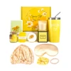 colorful Colorful Yellow Bath Gift Set