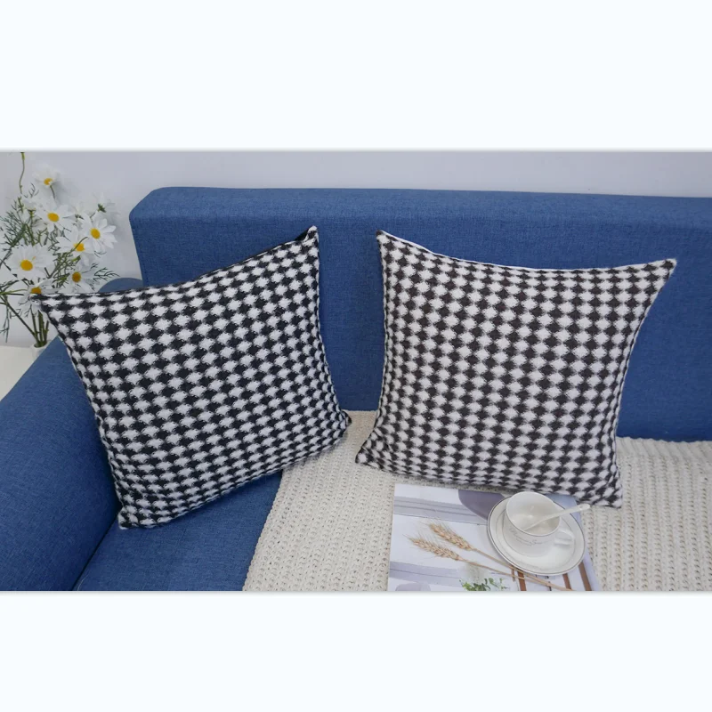 Jacquard Boho Farmhouse Polyester Cushion Cover