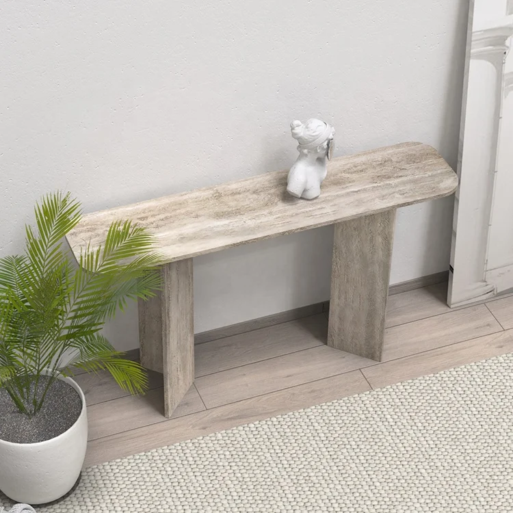 Нерегулярный журнальный столик из гранитного камня Мебель для дома и