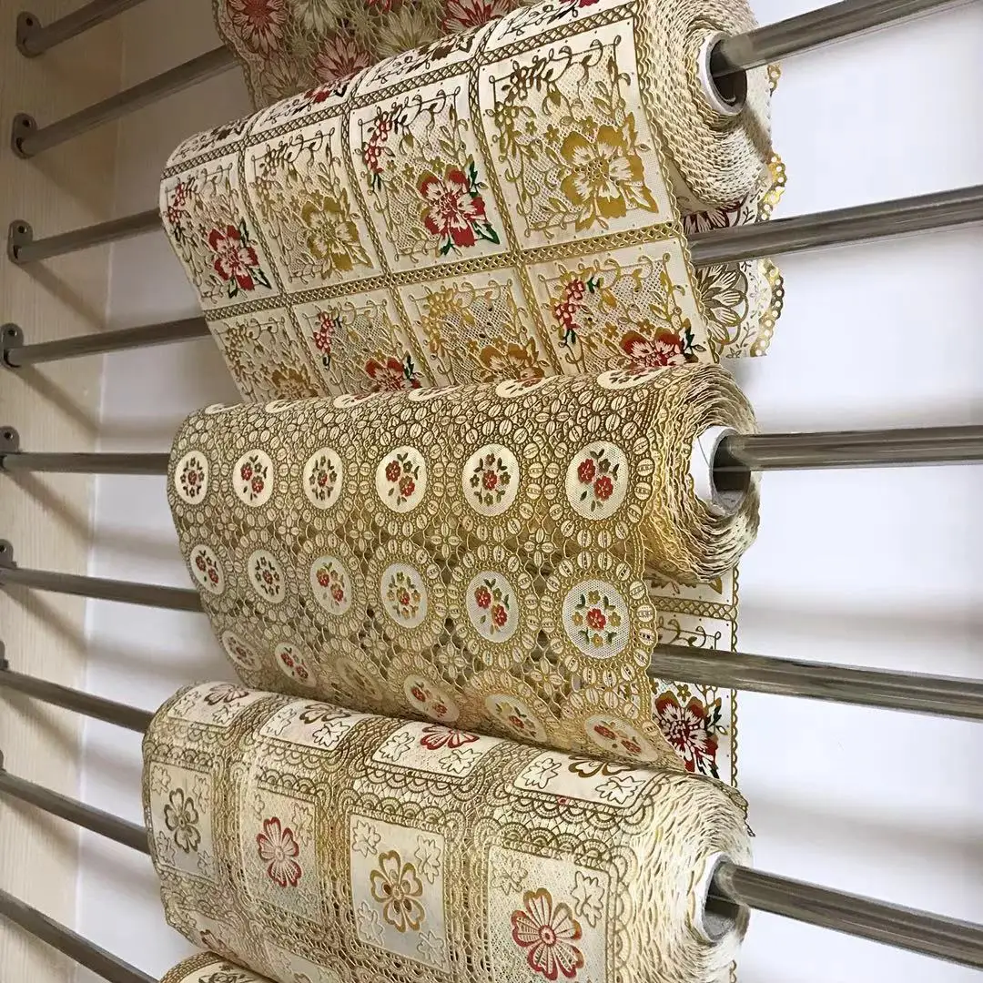 Printed 20" Vinyl Long Lace Tablecloth Roll Buy Long Lace Tablecloth