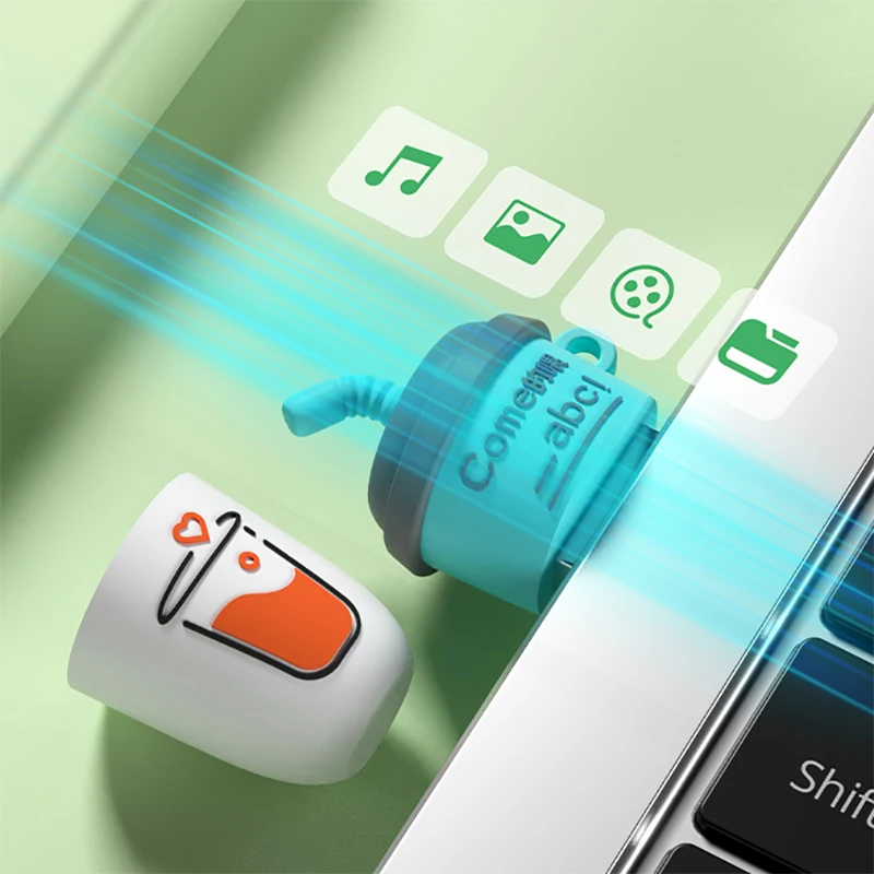 Custom Design 2d 3d Cartoon Silicone Usb Pen Drive 128gb 64gb 1gb Memory Stick Flash Disk