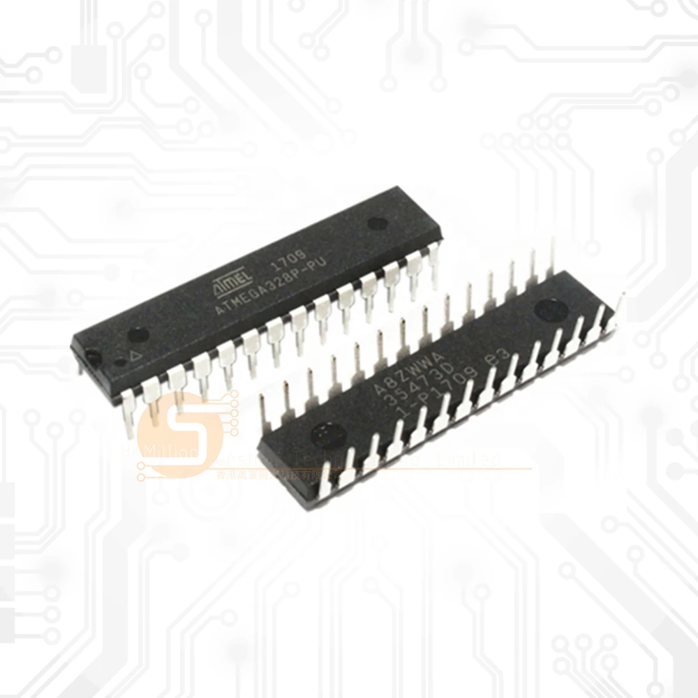 New and Original  Atmega328-Pu MCU Atmega328p ic Atmega328p Dip 28 Atmega328p Pu manufacture