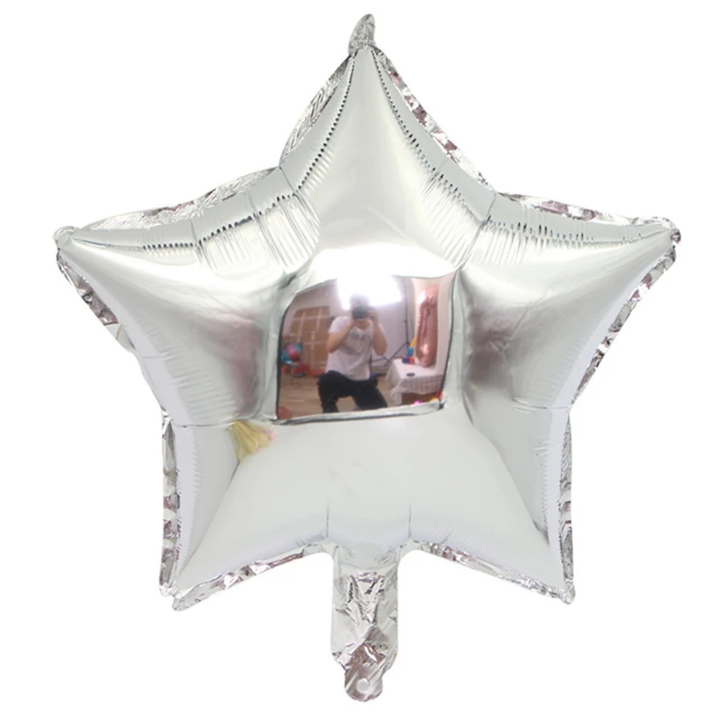 18-inch Five-pointed Star Aluminum Foil Balloon Wholesale Nihaojewelry