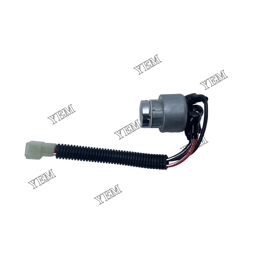Ignition Switch with Two Keys TC020-31822 for Kubota L2600F L3000F L3400F L4300F L4600F MX5100F MX4700F L2501H