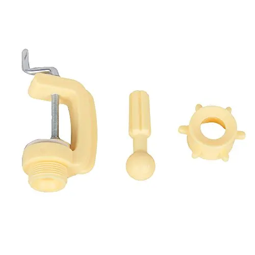 Common Size Practice Training Mannequin Head Holder Wig Head Stand Table Clamp Metal and Plastic Material 1 Piece