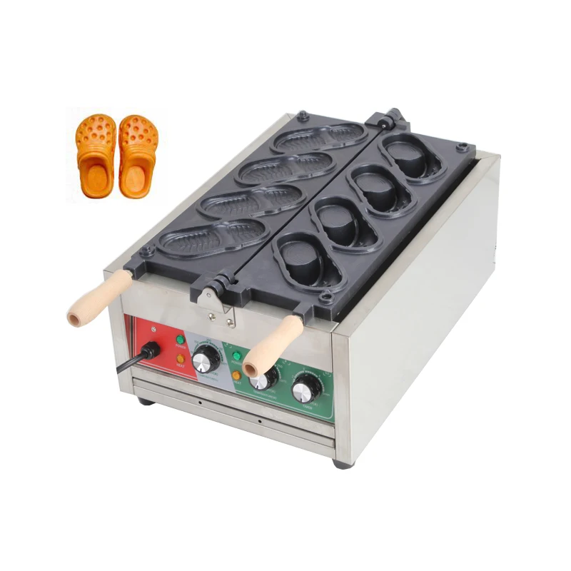 電気スナックマシン クロックス型ワッフルメーカー/パンシューメーカー