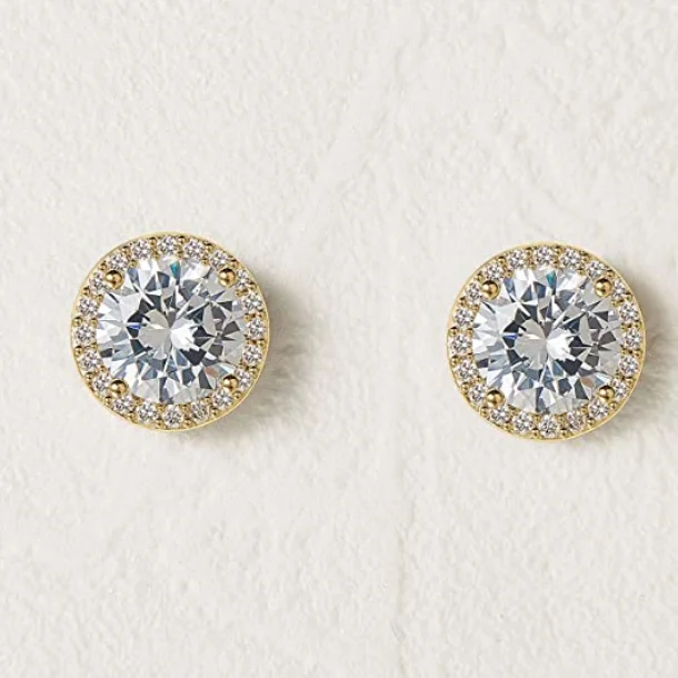 hypoallergenic diamond earrings