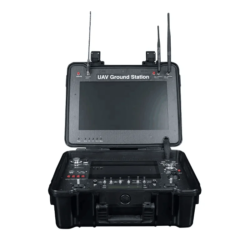 FOXTECH GS03 Professional UAV Ground Control Station Remote Controller Mapping Inspection Mission Planning Attitude FPV Racing