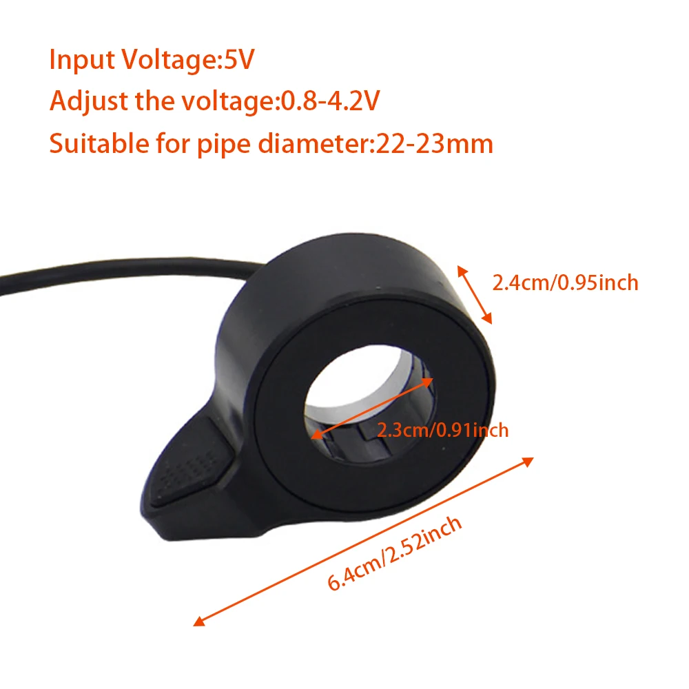 JOYOR S Series Waterproof Wire Throttle Assembly for Electric Scooters Parts for S5 S8 S10 Ebike Accessories