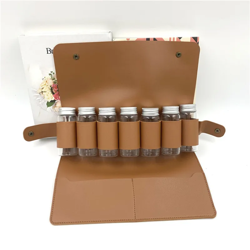 Leather Spices Kit, Handmade Camping Utensils, Four Glass Jars & Leather  Cover, Personalized Leather Travel Kitchen Tools 