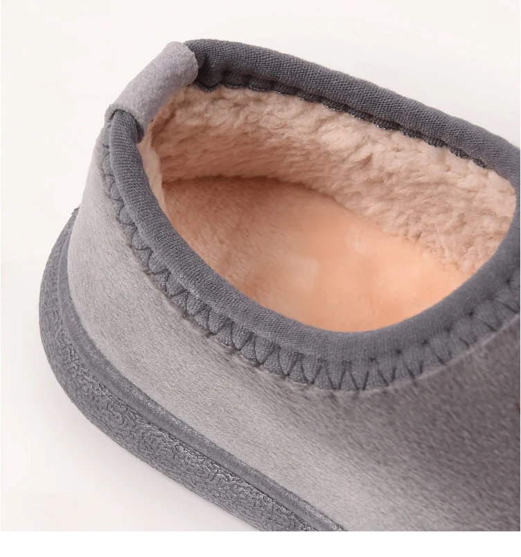 Winter Warm First Walker Baby Shoes Room Soft Bottom Fine Fleece Non-slip Cotton Shoes