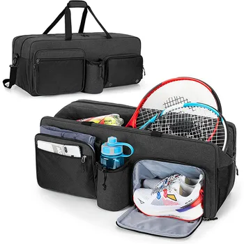 High Quality Portable Tennis Ball Bag Large Capacity Sports Bag Waterproof Water Resistant Manufactured Durable Polyester Nylon