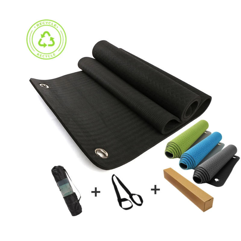 Eco-Friendly Mat (Black) for Pilates