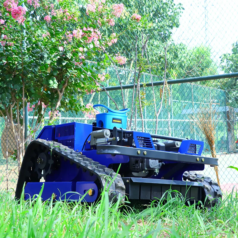 AWY-550リモート制御式草刈り機 - 20～150mmの切断高さと遠隔操作機能