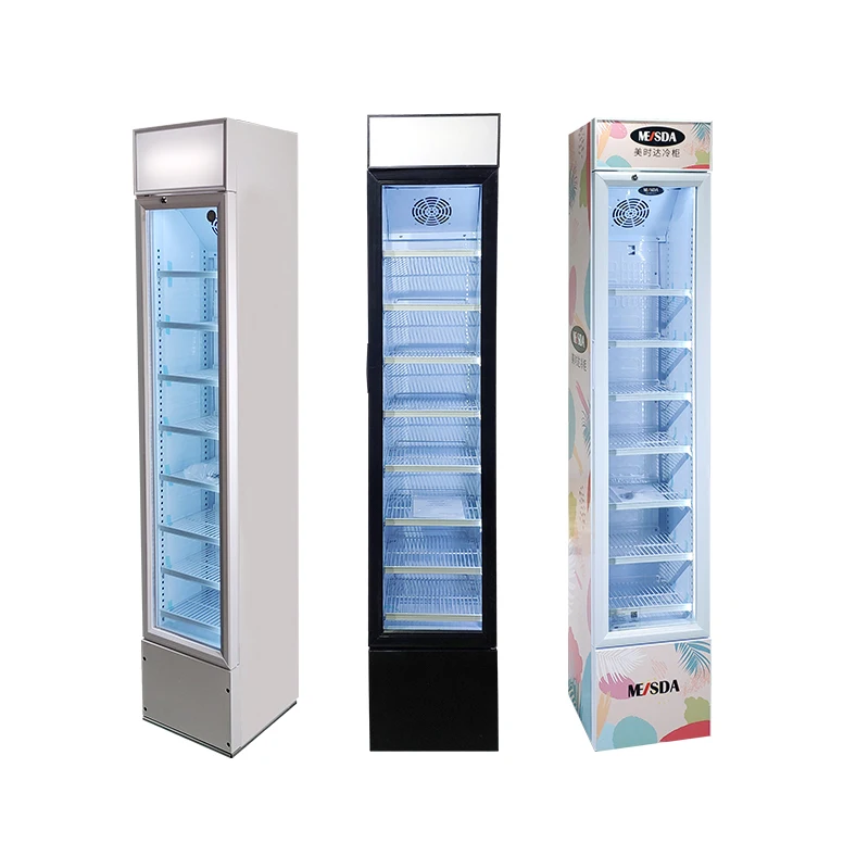 MeisdaSC105Bホット販売エネルギードリンクガラスドアディスプレイ