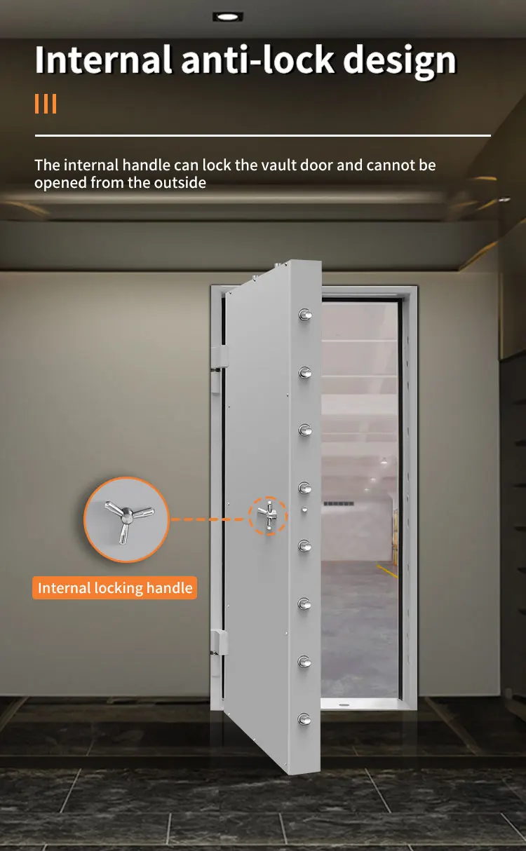 CEQSAFE Bank Safe Vault Door Security Heavy Duty Bank Safe Room Vault Door factory