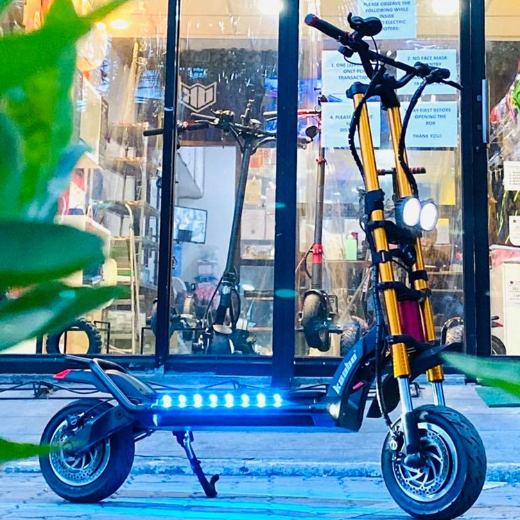 Оригинальный профессиональный складной электрический скутер Kaabo Wolf Warrior King 3000 Вт 72 в