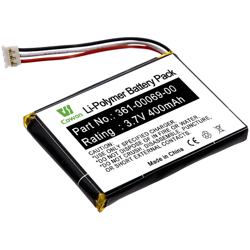 3.7V 400mAh 010-11867-10 Li-Polymer Battery 361-00069-00 for Dog Control Collar Receivers Transmitter