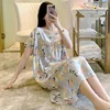 Gray Yellow Floral