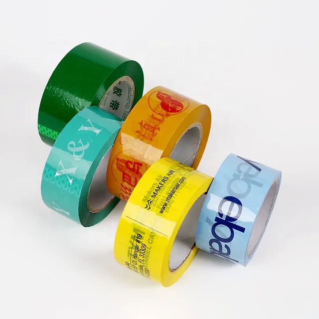 OEM China Factory Acrylic Based BOPP Wide Tape Printed Packing Adhesive Tape  With logo