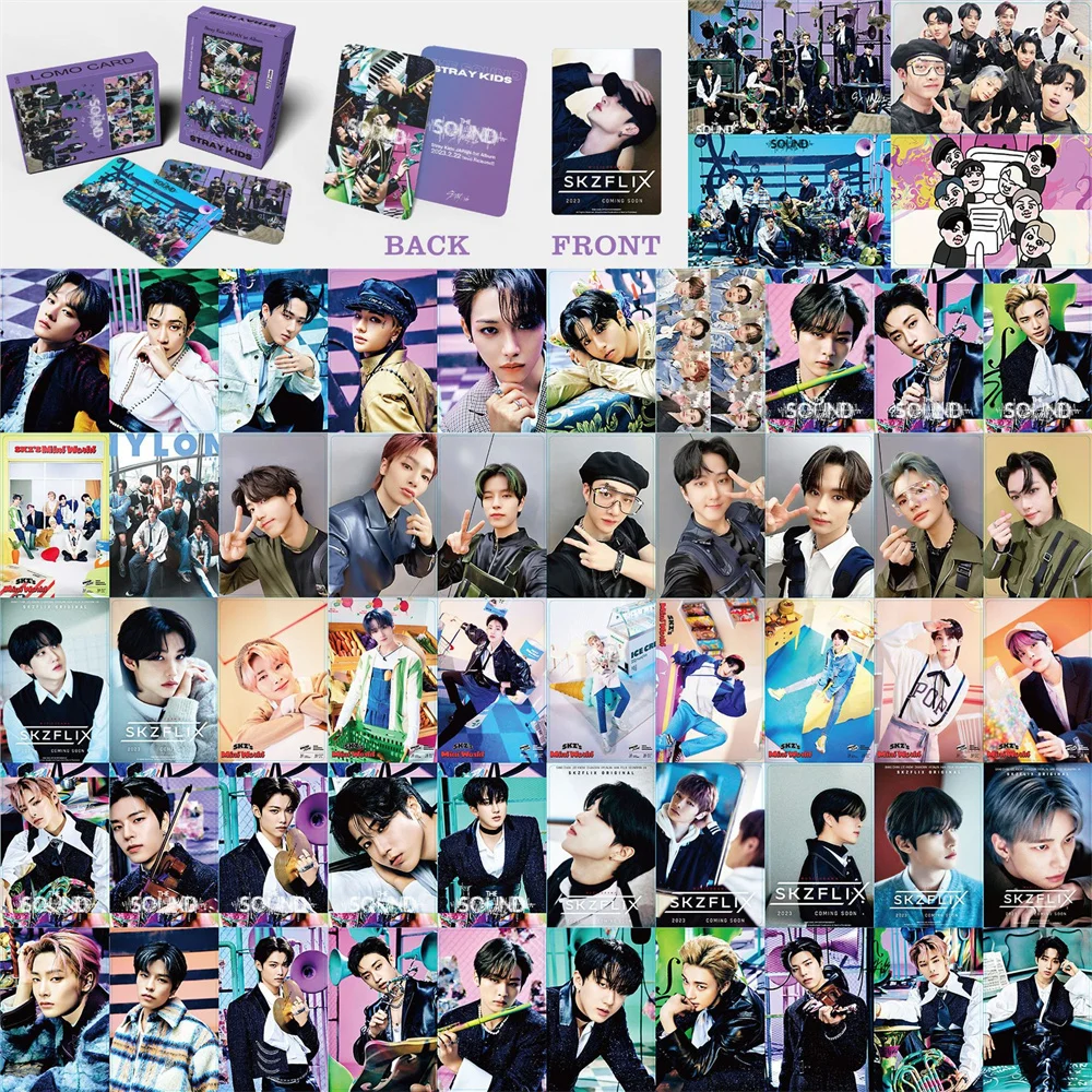 Straykids World Tour HOP Album Photocards - Customized Designs