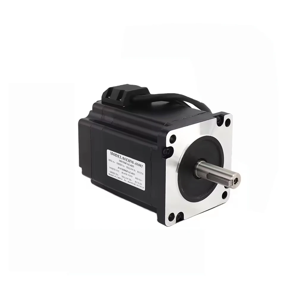 HANPOSE New Hybrid 2 Phase Closed Loop Motor 86EH98 Nema34 5.0A 6.0n.M Closed-Loop Stepper Motor
