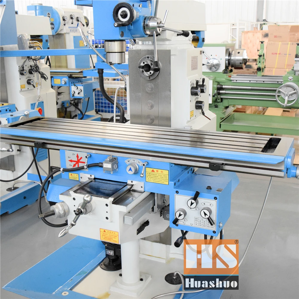 3 Axis Automatic Feed Vertical Drill and Mill Machine ZX6332A