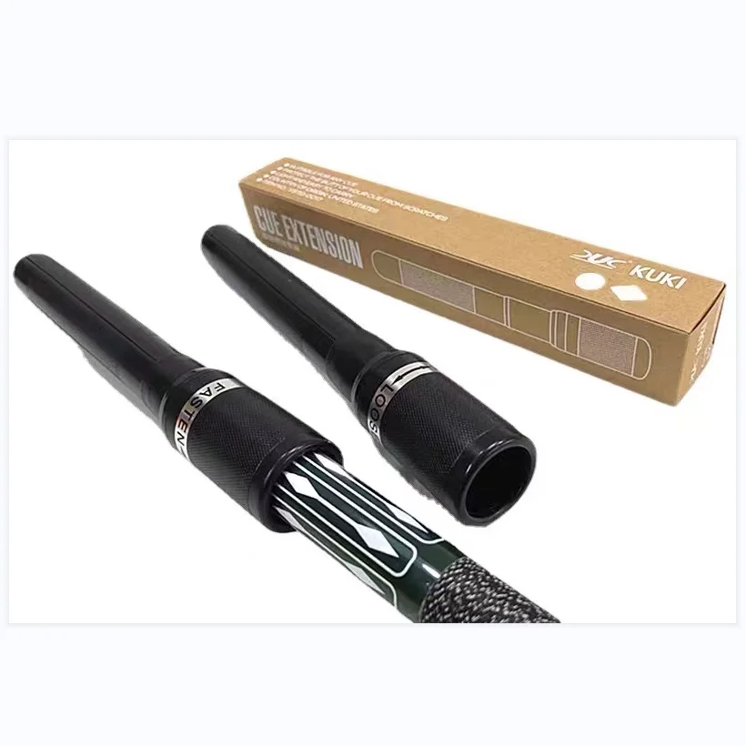 thumbnail image 2 of Billiard Cue Extender - Aluminum Pool Cue Extension With Carbon Fiber Tube 2 of 11