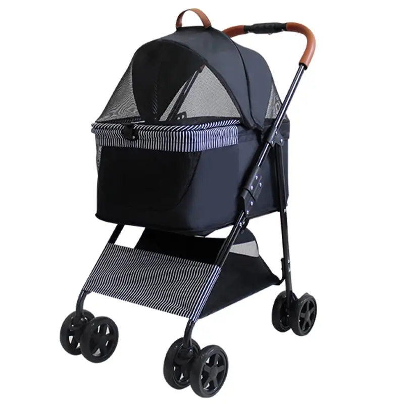 Wheel Luxury Jogging Travel Petstroller for Cats Dogs - Main Image