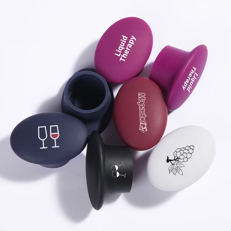 Oem Custom Silicone Wine Bottle Stopper Gift Wine Accessories Set Buy