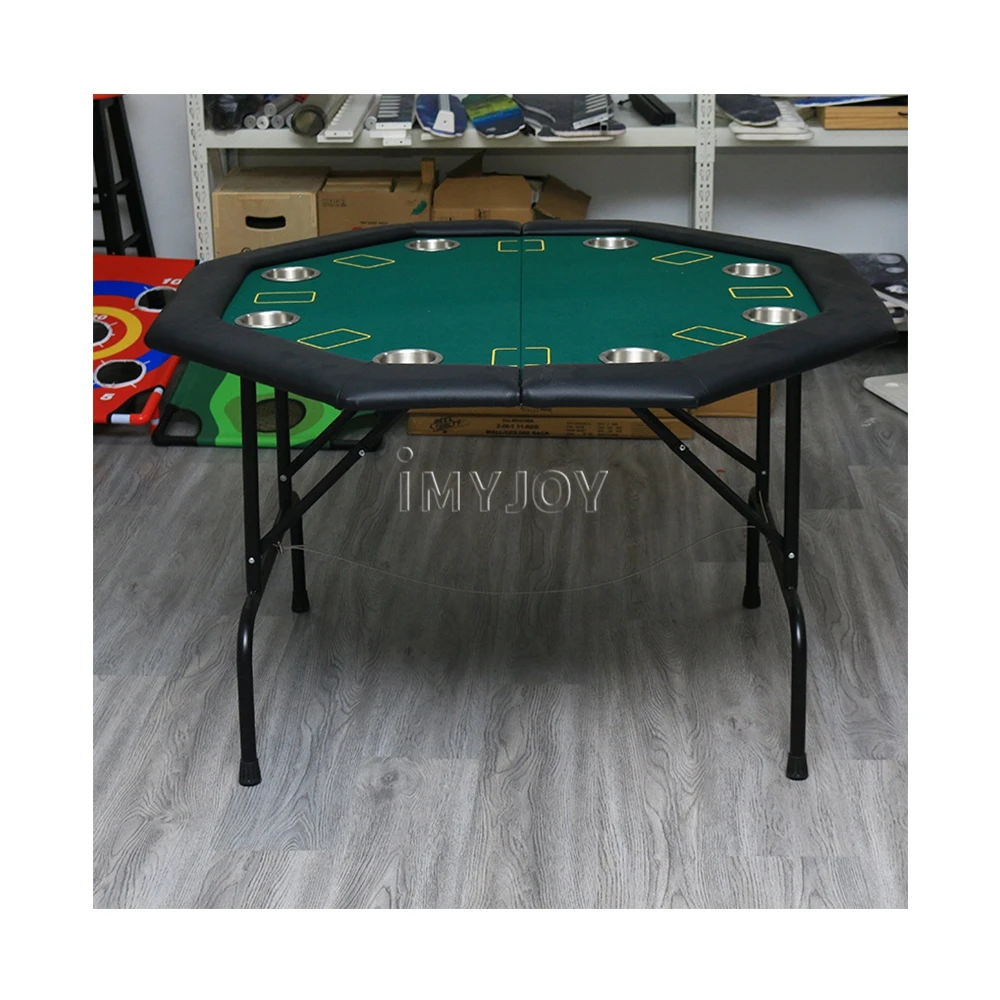 Индивидуальный высококачественный роскошный небольшой игровой стол для казино texas hold em