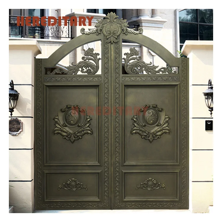 Motorized Driveway Gates and Simple Design Main Gate Design