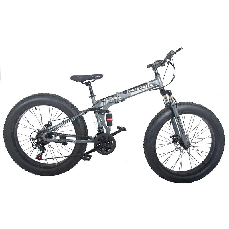 メンズビッグスノーファットタイヤバイク自転車26インチ