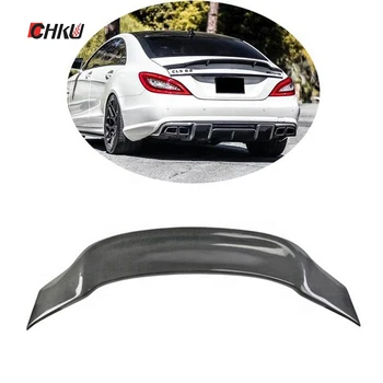 For 2012-2017 Mercedes Benz CLS W218 CLS350 CLS550 CLS63 Upgraded Carbon Fiber Trunk Lid R-style Spoiler