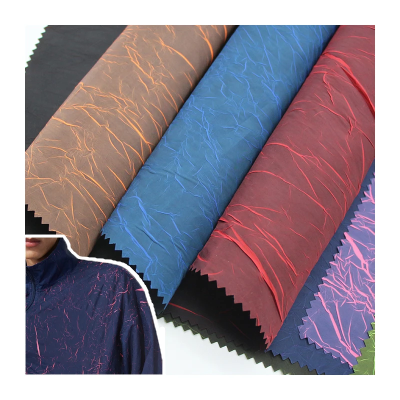 Новая волшебная эластичная ткань из 100% полиэстера с прекрасным цветовым эффектом, 100% полиэстер